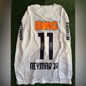 Neymar santos retro jersey